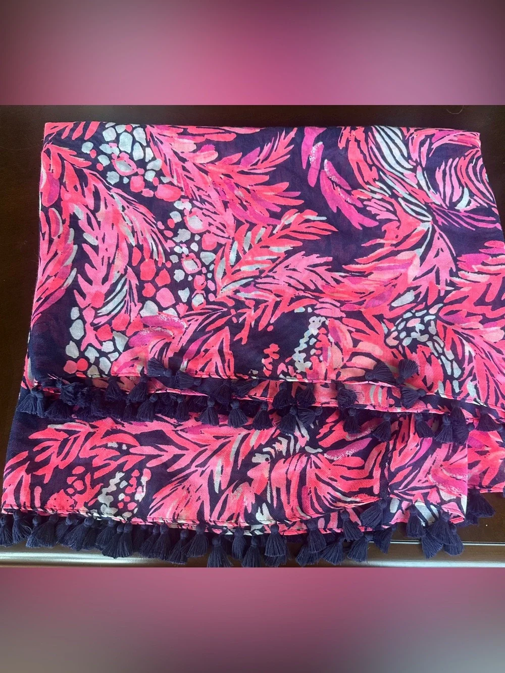 Lilly Pulitzer Resort Infinity Loop Navy A Jungle In Here $68‎